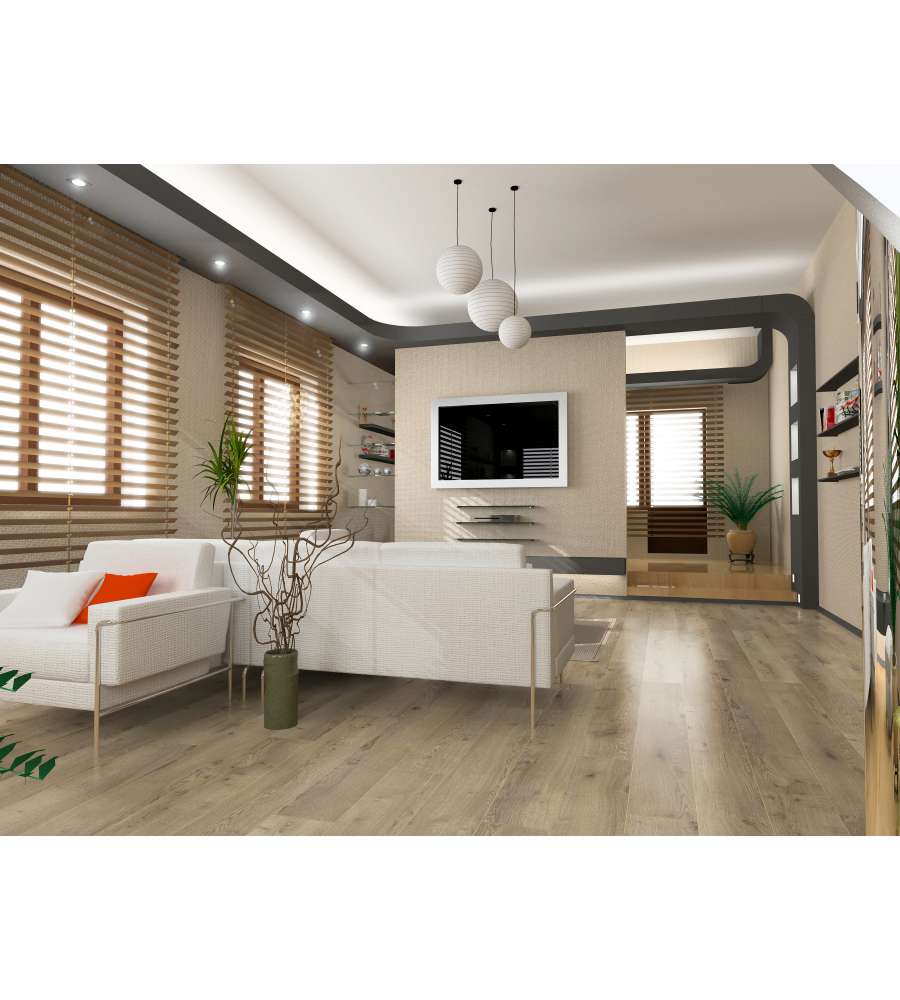 PAVIMENTO LAMINATO ROVERE 10MM AC5 1,30 M² LINEA AMAZONE